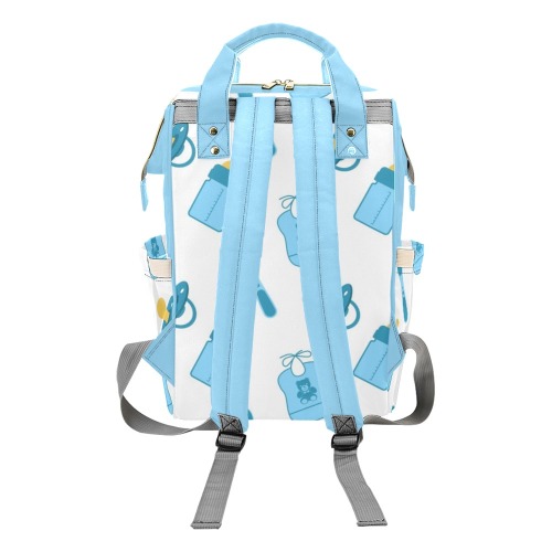 Diaper Bag for Baby Boy Multi-Function Diaper Backpack/Diaper Bag (Model 1688)