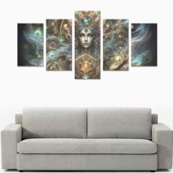 Designer (92) Canvas Print Sets C (No Frame)