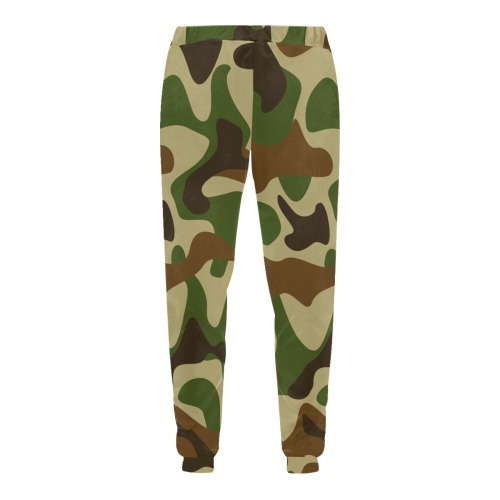 Camouflage Unisex Casual Sweatpants (Model L11)