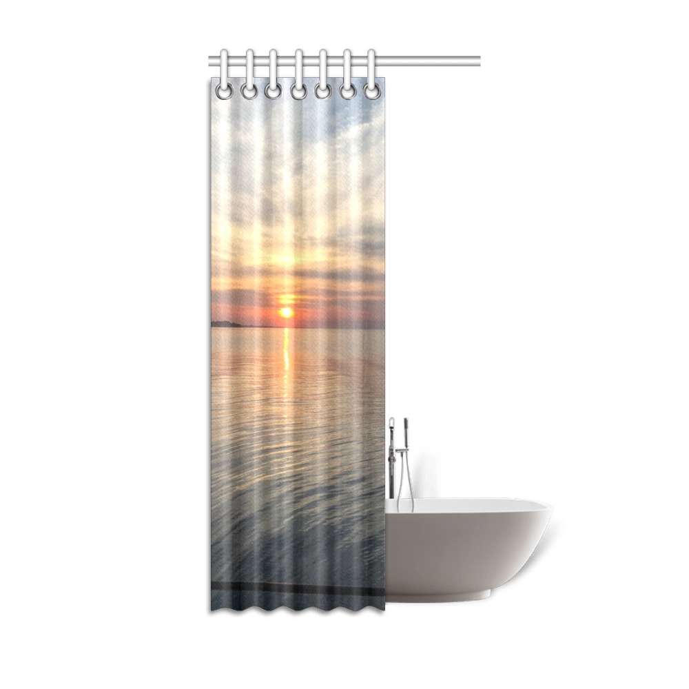 Early Sunset Collection Shower Curtain 36"x72"
