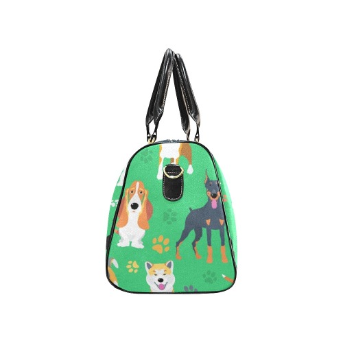 Cute Dogs Travel Bag New Waterproof Travel Bag/Large (Model 1639)