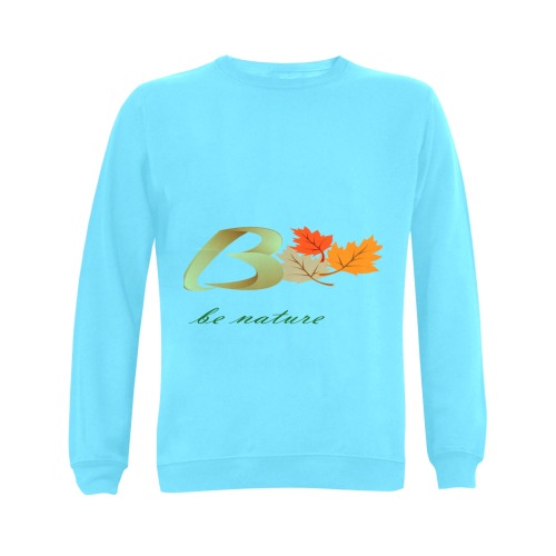 Be nature Gildan Crewneck Sweatshirt(NEW) (Model H01)