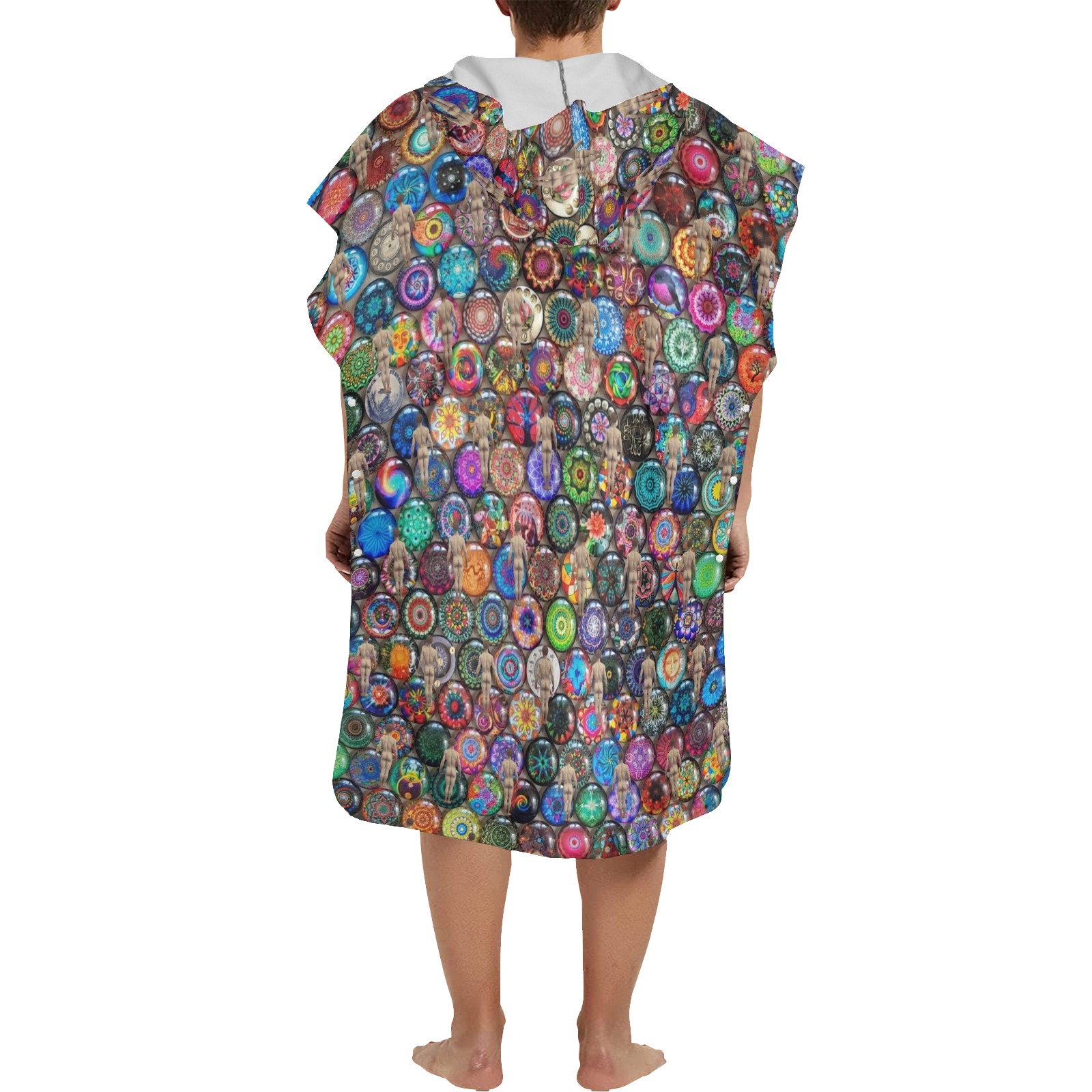 My Little Paperweights Boy Zone Beach Changing Robe (Large Size)