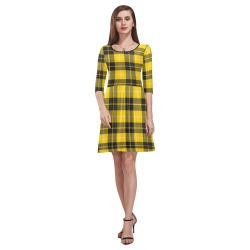 Barclay Dress Modern Tethys Half-Sleeve Skater Dress(Model D20)