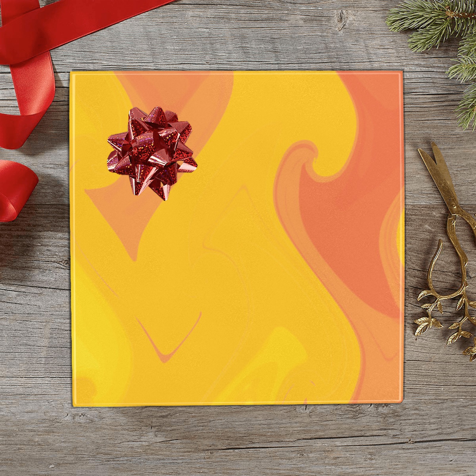 twin_flame Gift Wrapping Paper 58"x 23" (1 Roll)