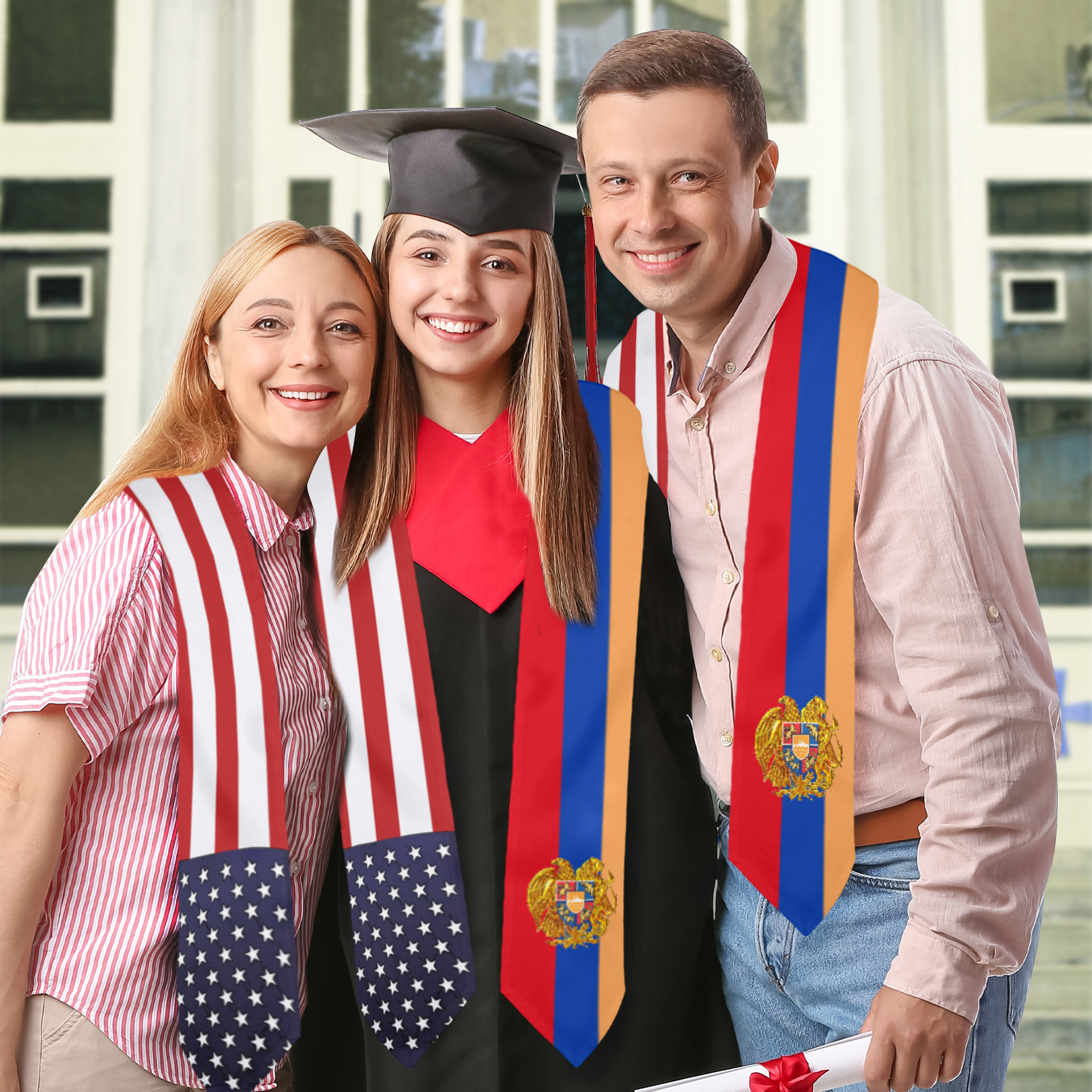 American Armenian Graduation Stole