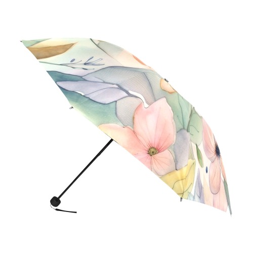 Watercolor Floral 1 Anti-UV Foldable Umbrella (U08)