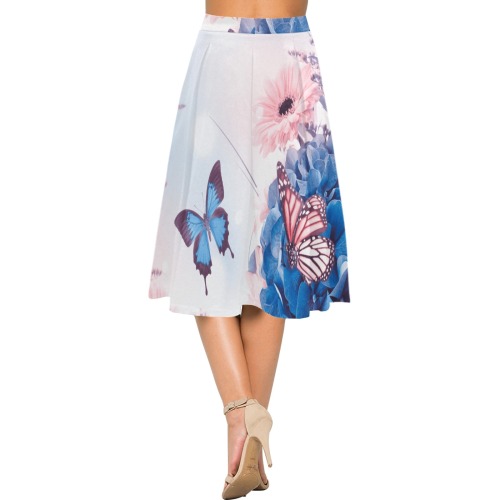 bb e43t3 Mnemosyne Women's Crepe Skirt (Model D16)