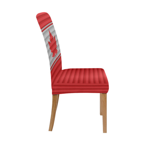 Canada Knit Print Chair Cover (Pack of 4)