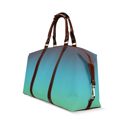 blu grn brn Classic Travel Bag (Model 1643) Remake