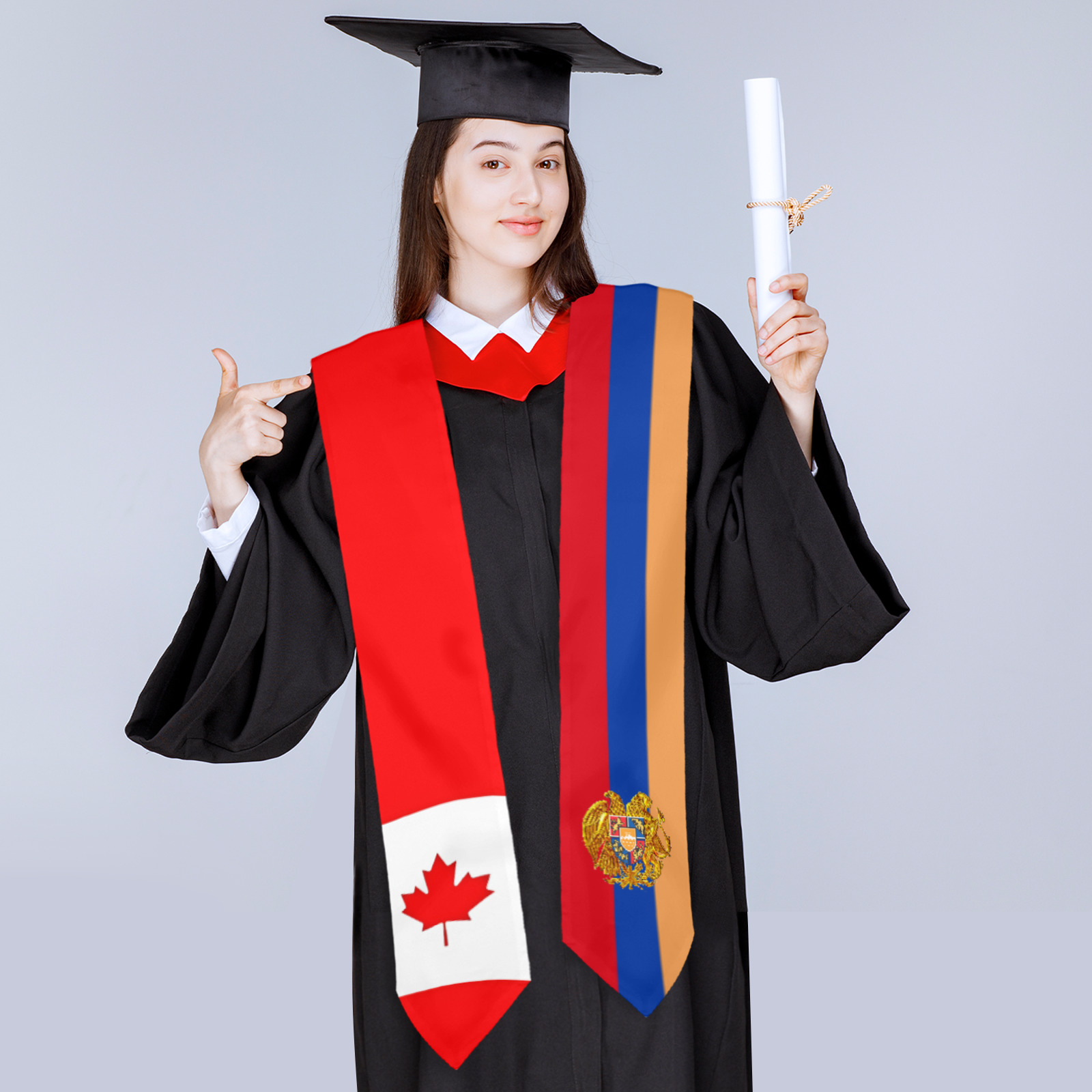 Canadian Armenian Graduation Stole