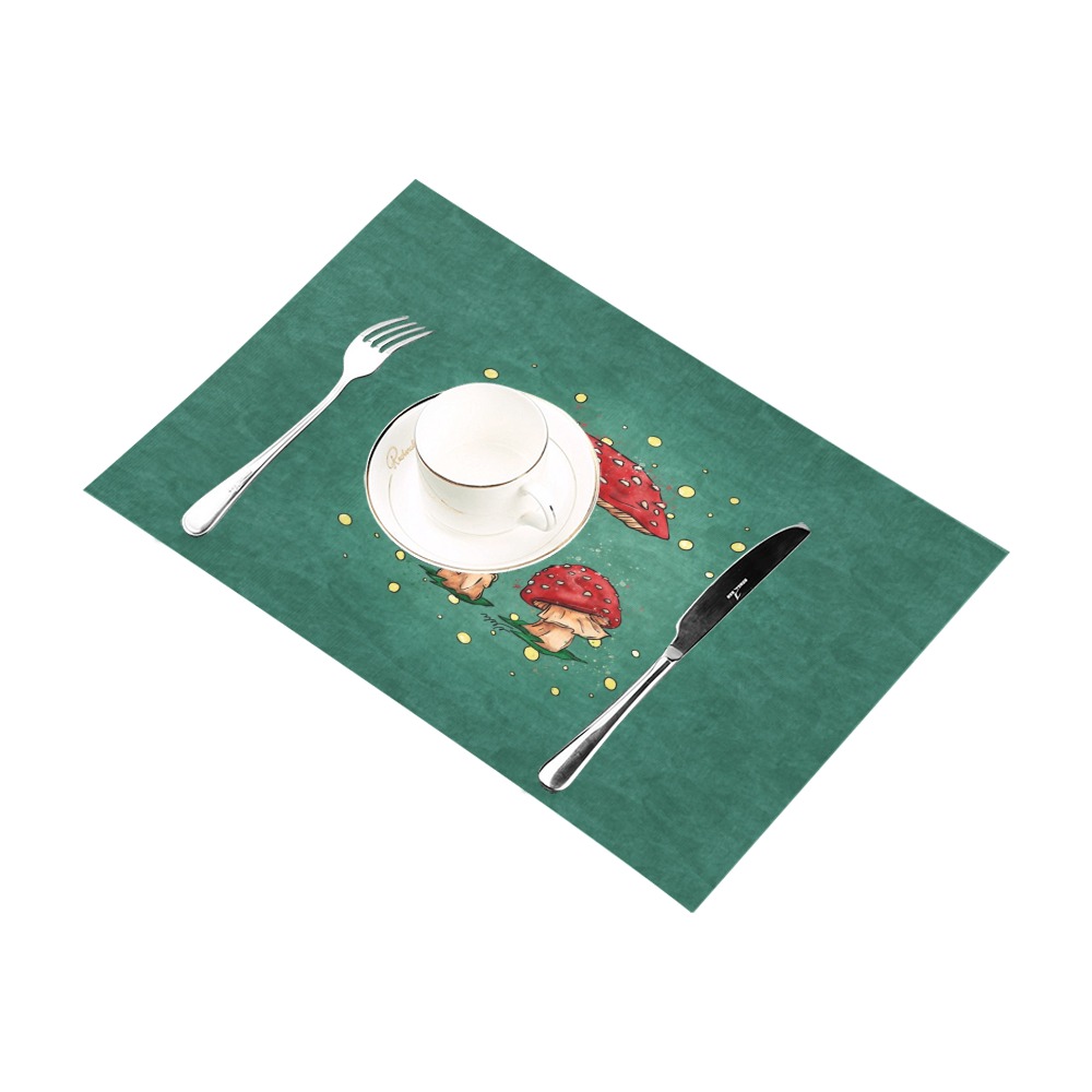 mushrooms Placemat 12’’ x 18’’ (Set of 2)