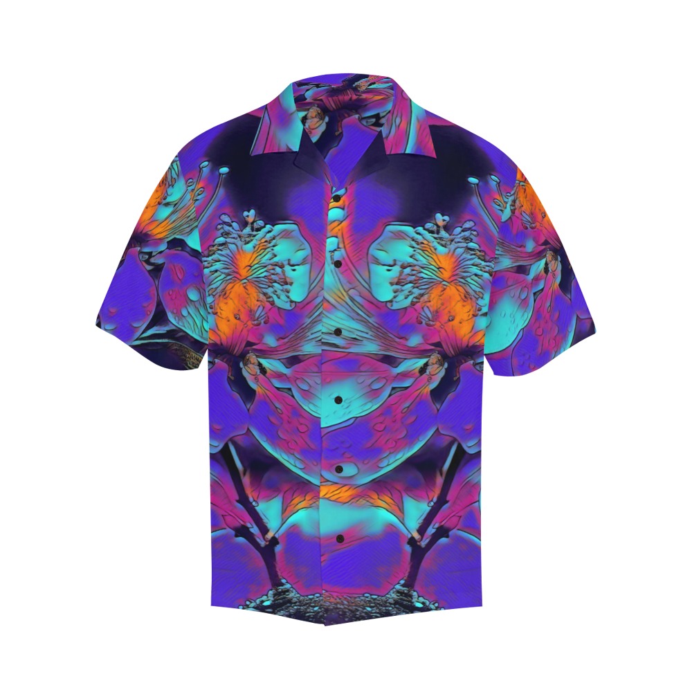 where does reality begin or end 12 Hawaiian Shirt (Model T58)