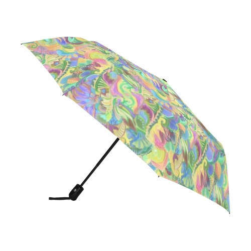 tropical 24 Anti-UV Auto-Foldable Umbrella (U09)