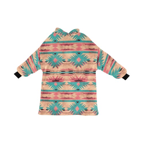 Kids Desert Pastels Blanket Hoodie