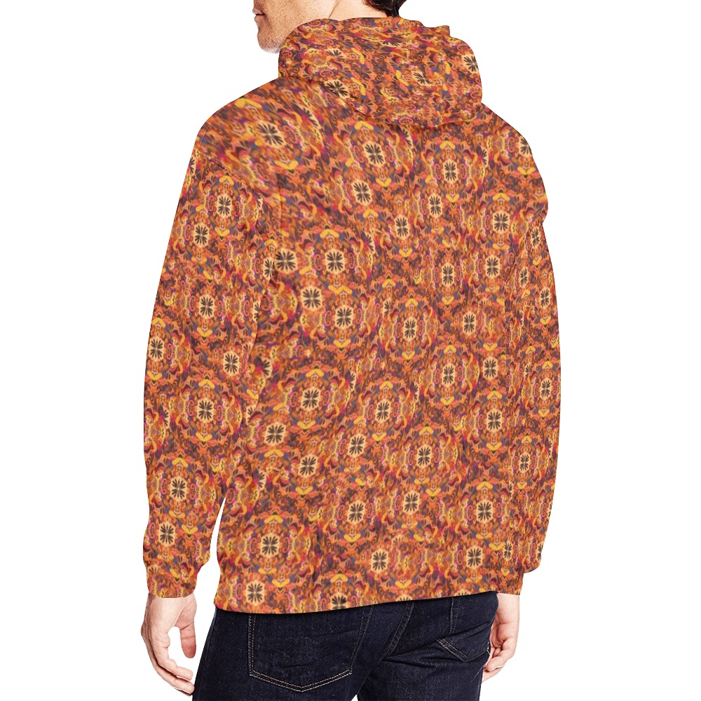 shanti 7 All Over Print Hoodie for Men (USA Size) (Model H13)