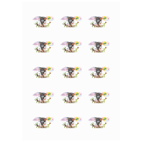 Happy Storm Personalized Temporary Tattoo (15 Pieces)