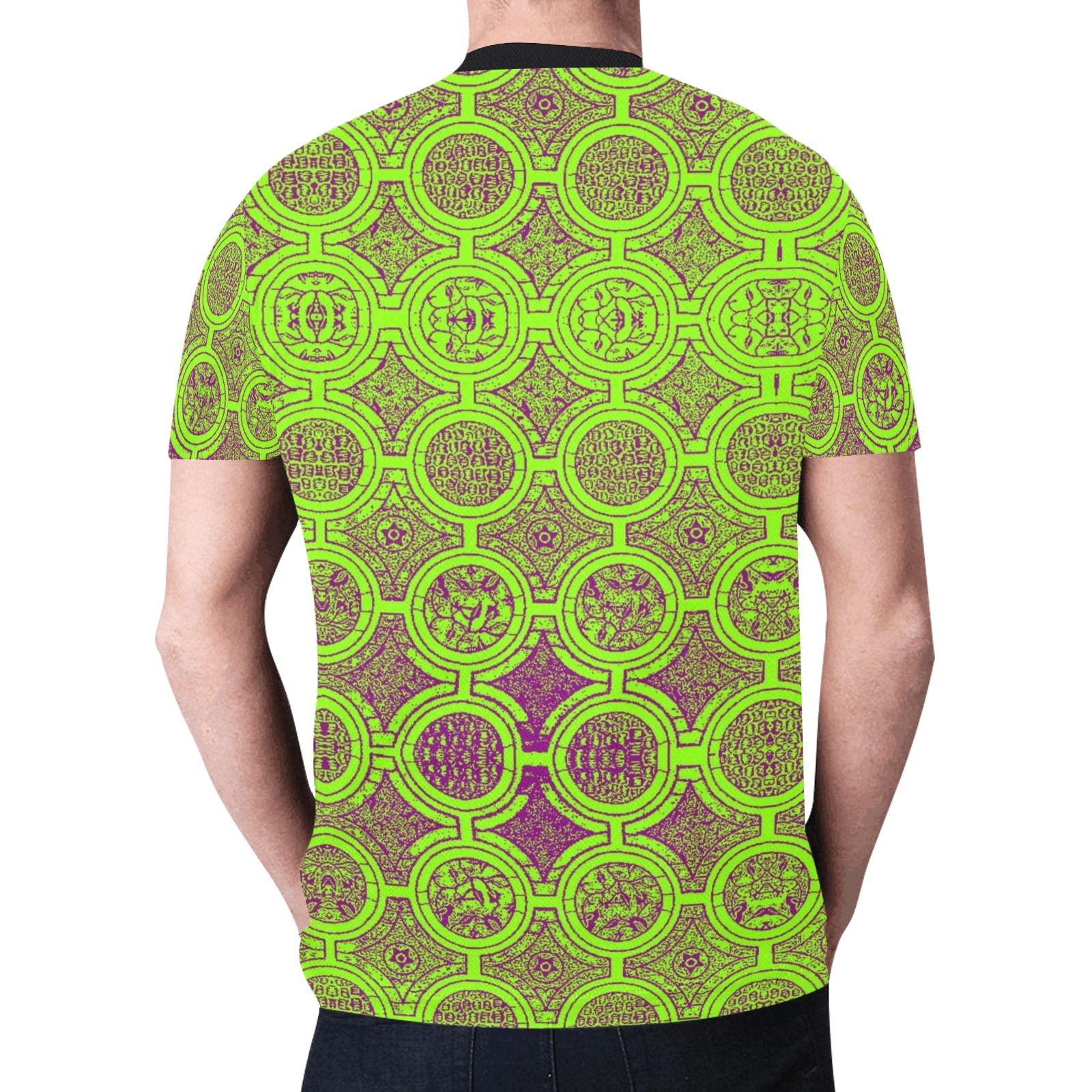AFRICAN PRINT PATTERN 2 New All Over Print T-shirt for Men (Model T45)