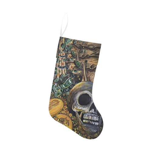 Time Is Money Christmas Stocking