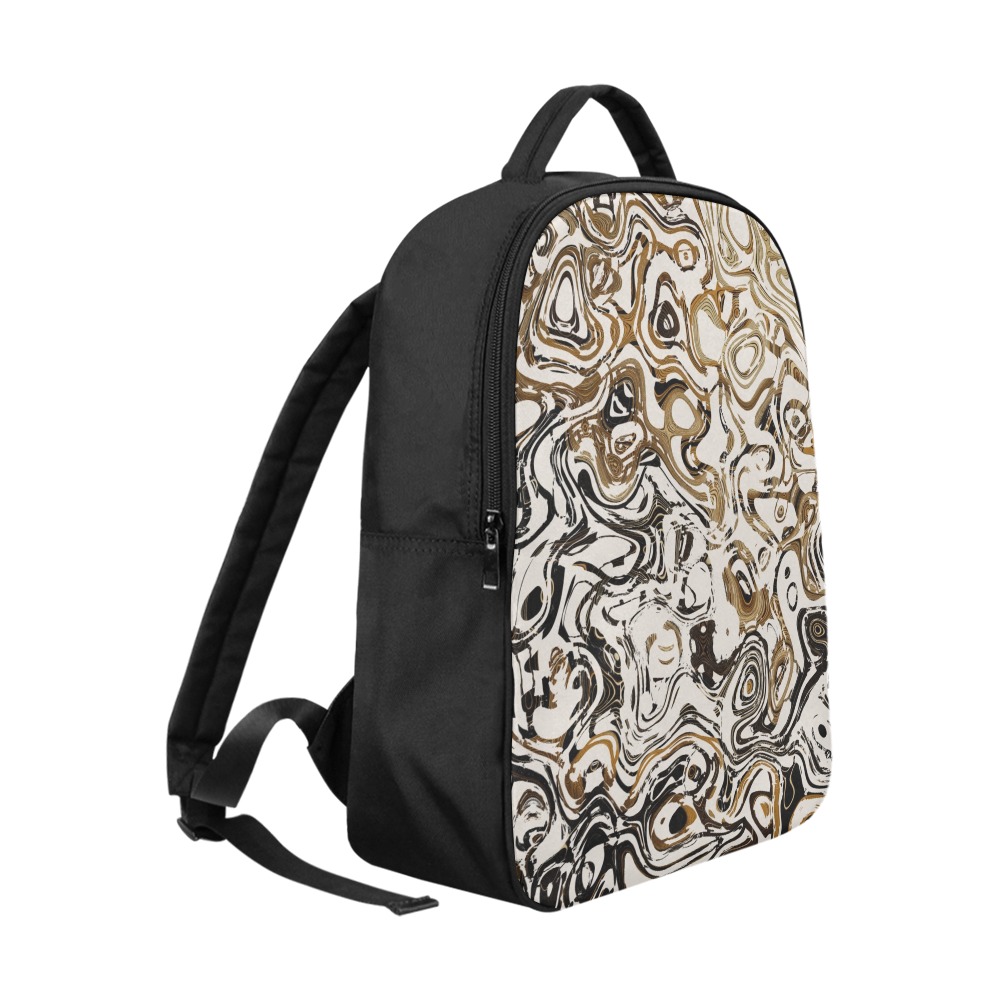 Marble Bronze Popular Fabric Backpack (Model 1683)