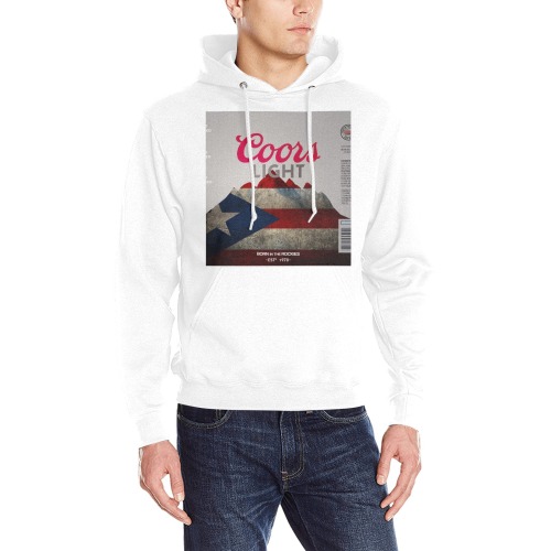 Coors Light - Puerto Rican Flag sweat shirt Men's Oceanus Hoodie Sweatshirt (Model H03)