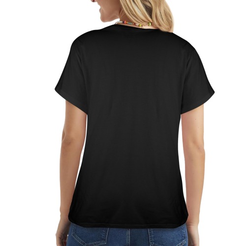 I Love My Aussie (BL) Women's T-Shirt in USA Size (Front Printing) (Model T78)