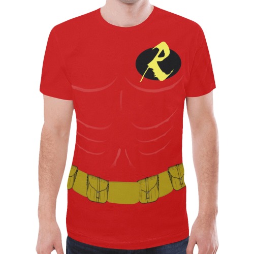 Crime Fighter Halloween Costume New All Over Print T-shirt for Men (Model T45)