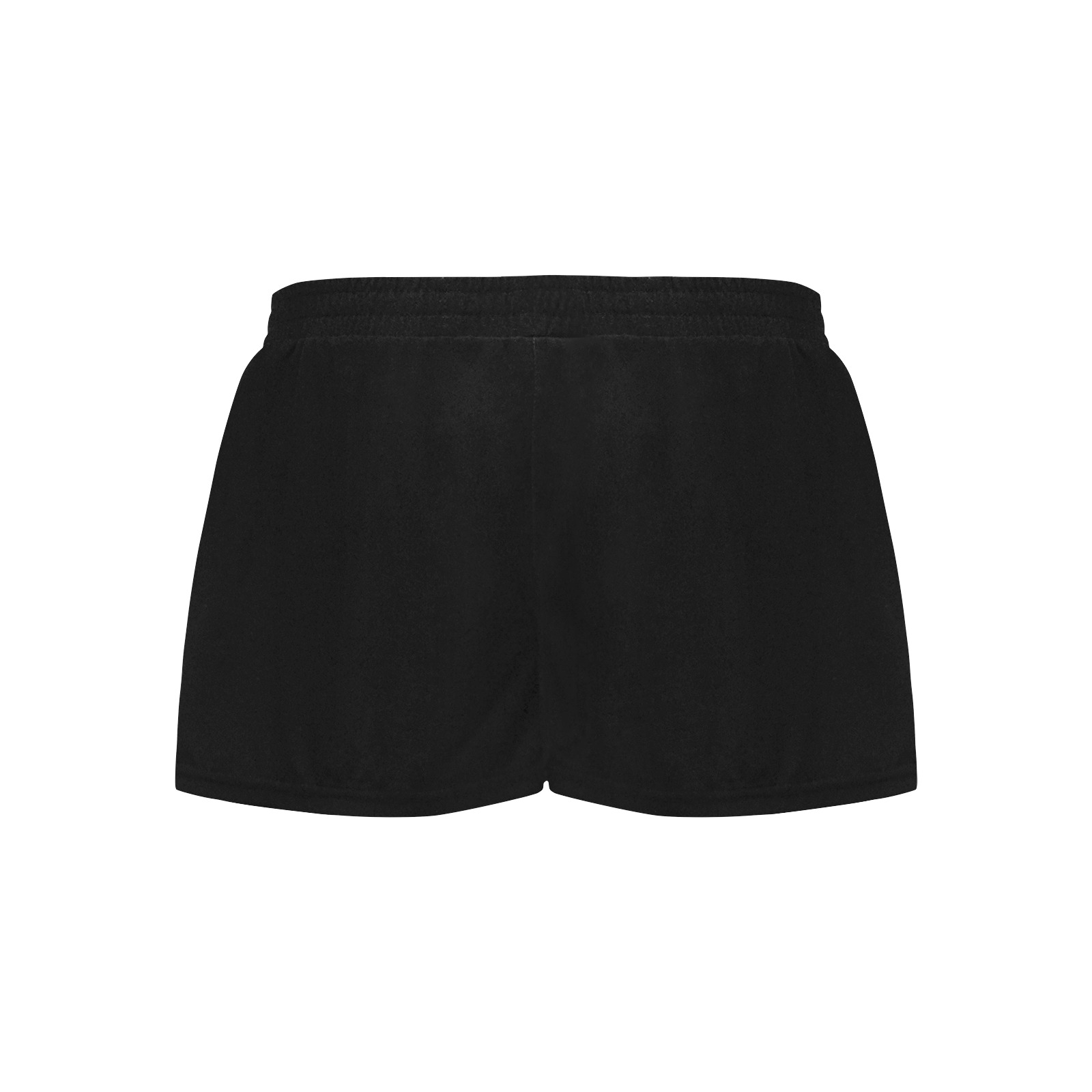 Shorts black with single logo Women's Pajama Shorts