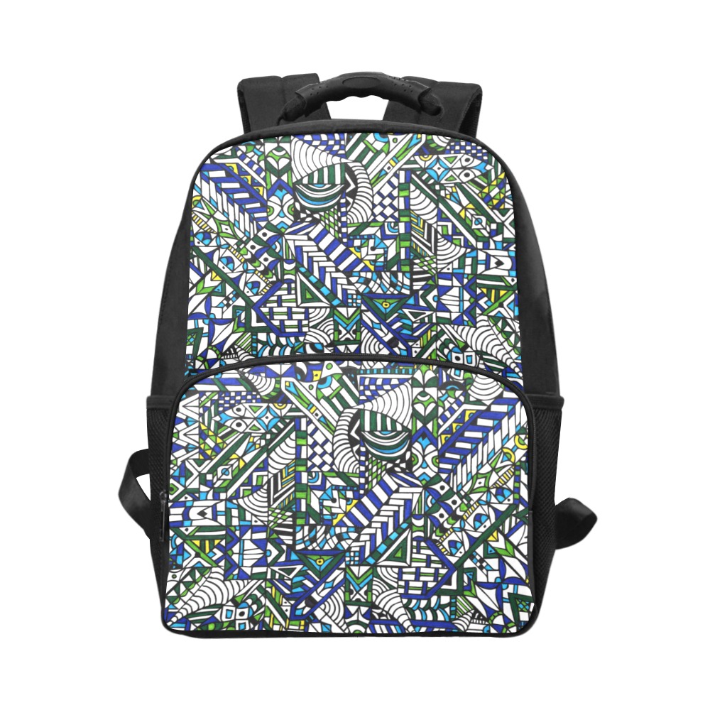 Life of Daniel - Colour Unisex Laptop Backpack (Model 1663)