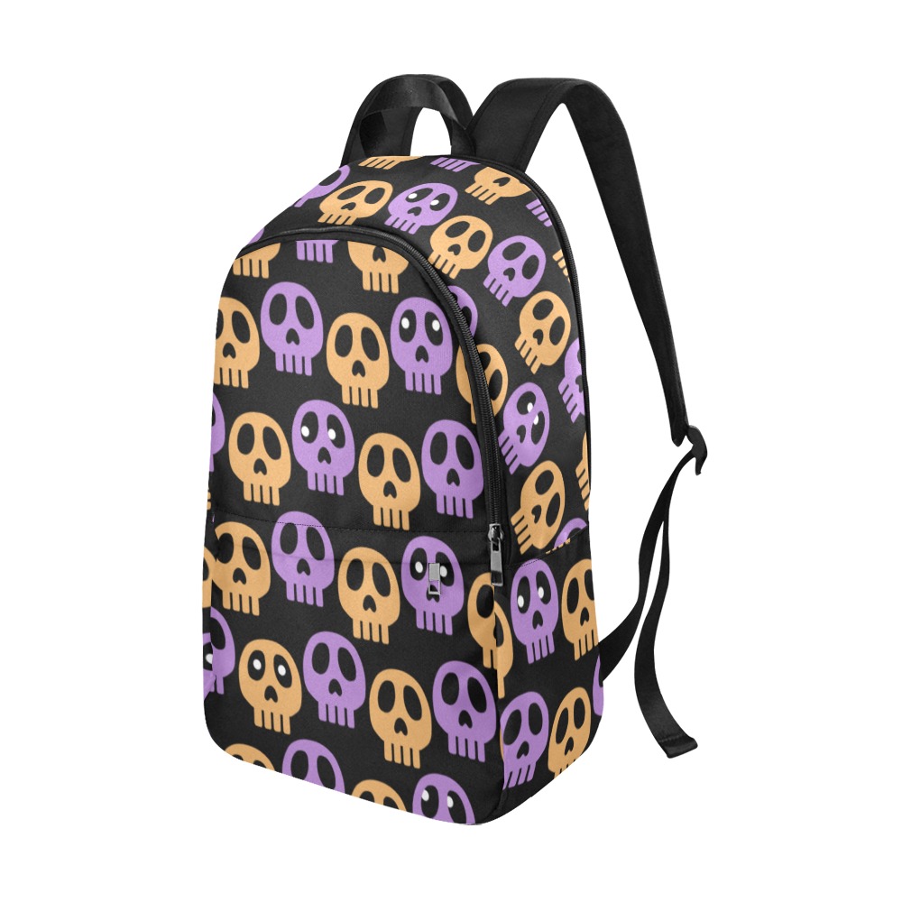 Skulls Fabric Backpack for Adult (Model 1659)