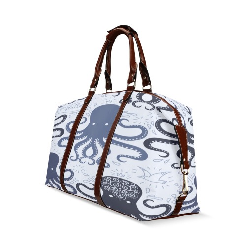 Octopus Print Classic Travel Bag (Model 1643) Remake