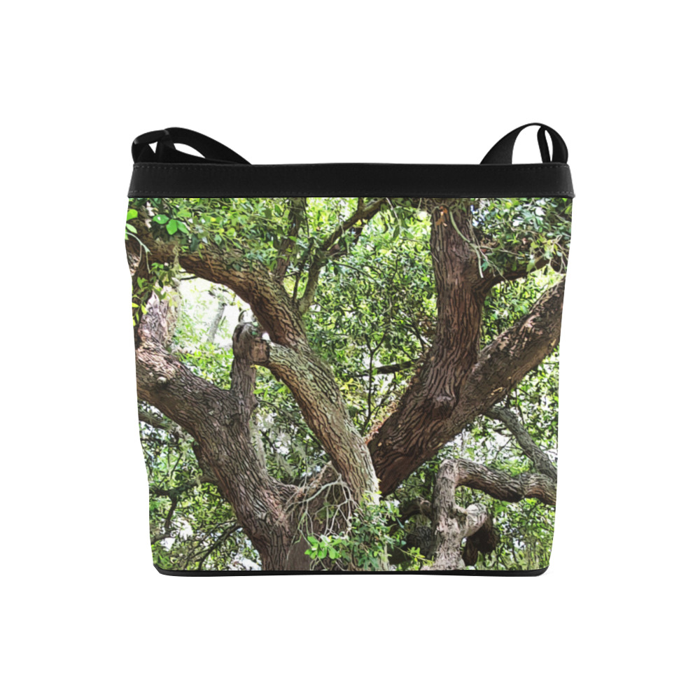 Oak Tree In The Park 7659 Stinson Park Jacksonville Florida Crossbody Bags (Model 1613)