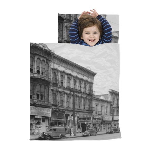 East side of Main Street Los Angeles. 1930s Kids' Sleeping Bag