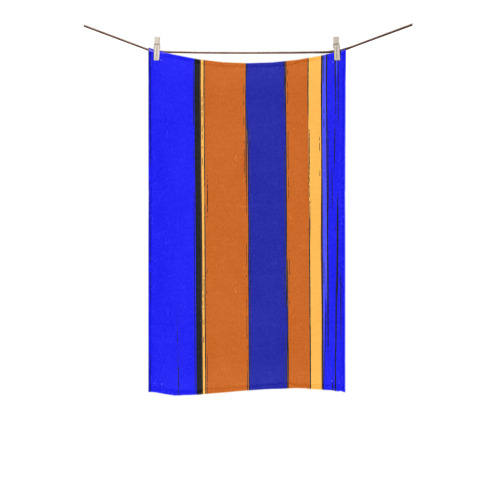 Abstract Blue And Orange 930 Custom Towel 16"x28"