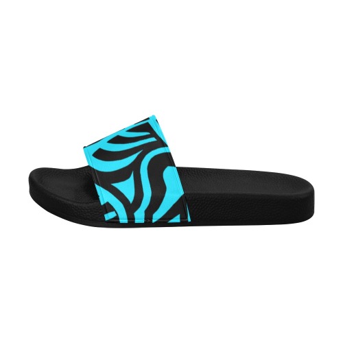 aaa black lbb Women's Slide Sandals (Model 057)