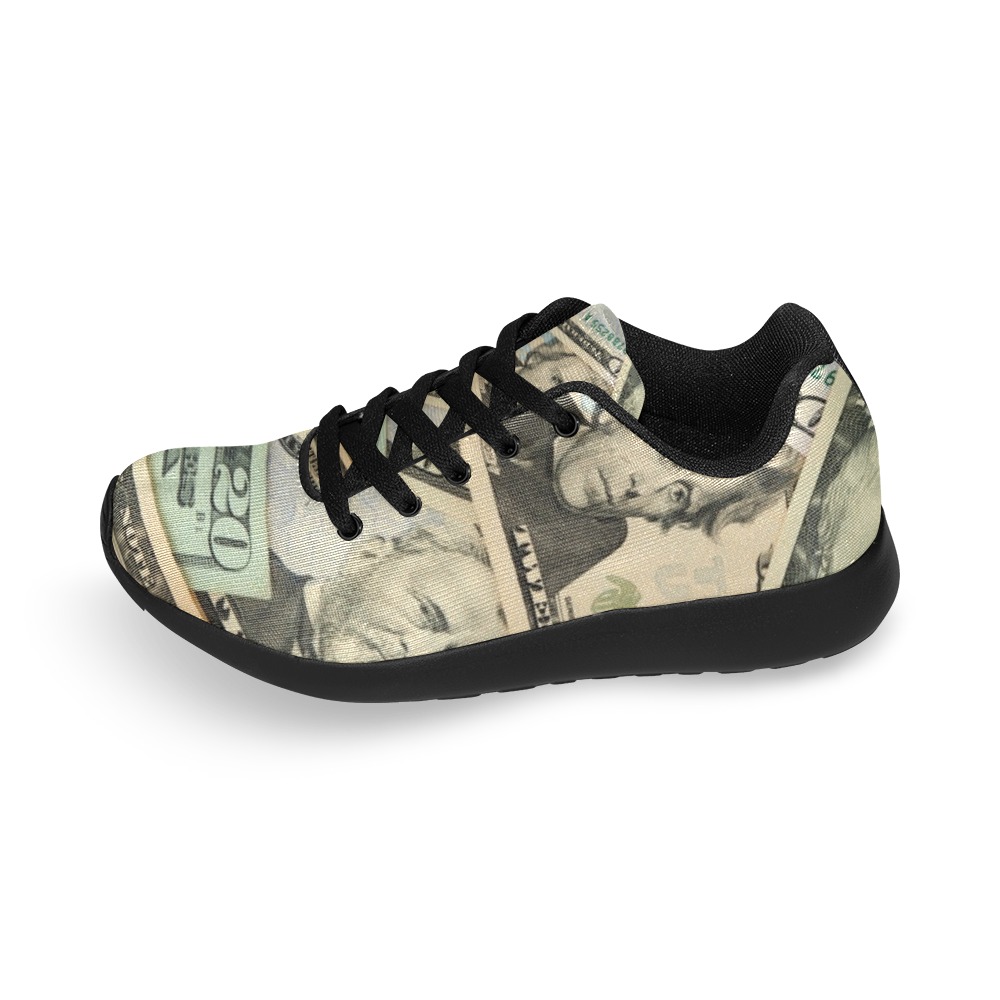 US PAPER CURRENCY Women’s Running Shoes (Model 020)
