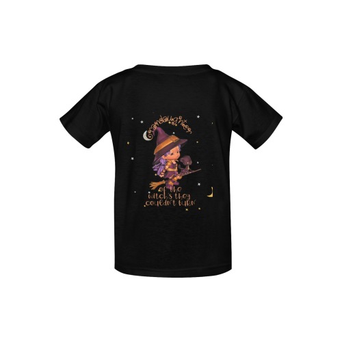 Granddaughter of the witches they couldn't burn Kid's  Classic T-shirt (Model T22)