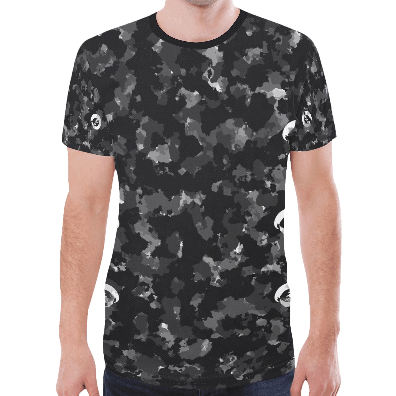 New Project (2) (1) New All Over Print T-shirt for Men (Model T45)
