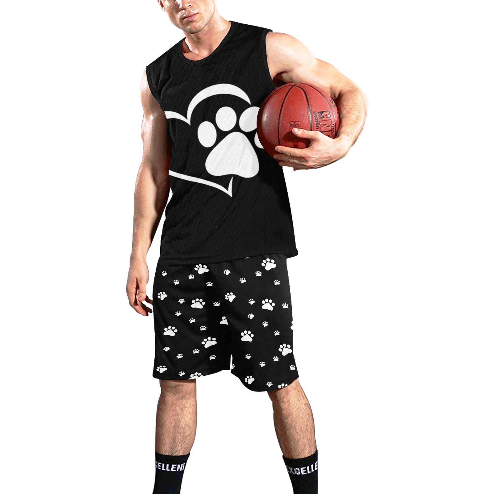 Puppy Style by Fetishworld All Over Print Basketball Uniform