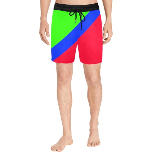 gbr Men's Mid-Length Swim Shorts (Model L39)