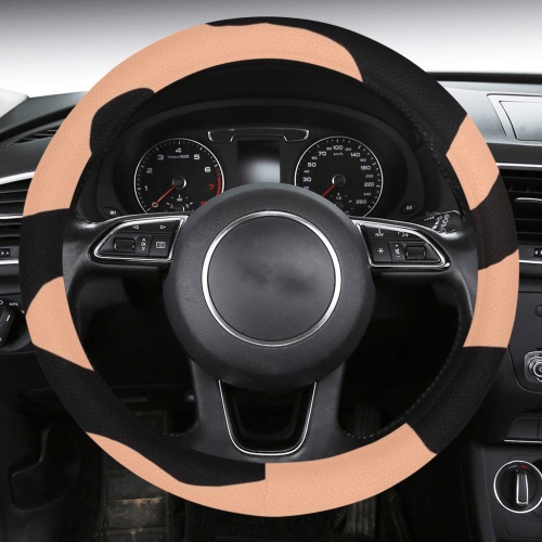 Abstract steering wheel cover Steering Wheel Cover with Anti-Slip Insert