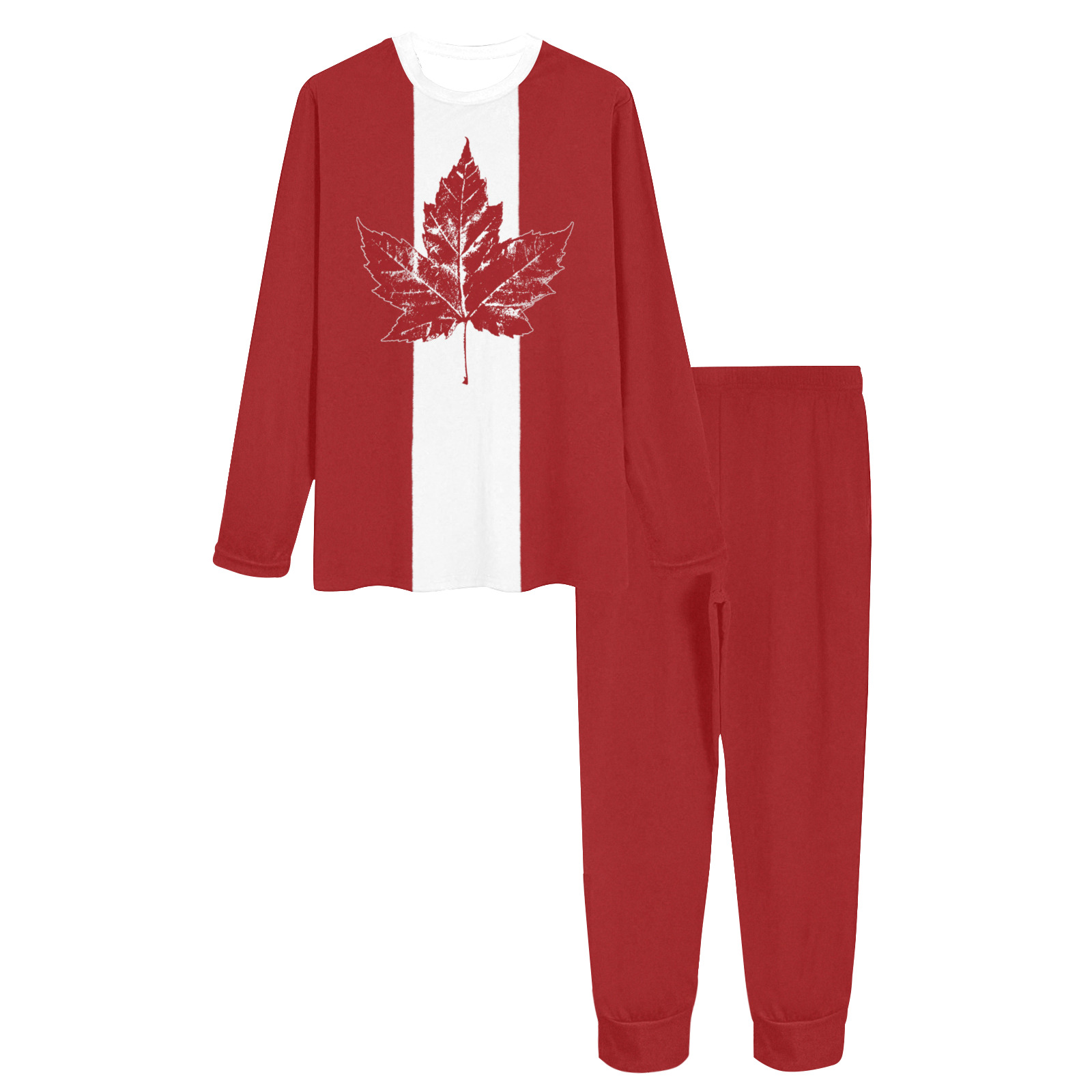 Cool Canada Women's Pajama Women's All Over Print Pajama Set