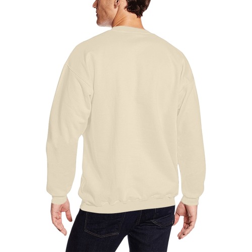 Freezing Men's Oversized Fleece Crew Sweatshirt (Model H18)