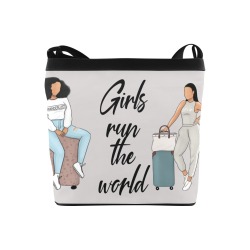 Girl's run the world Crossbody Bags (Model 1613)