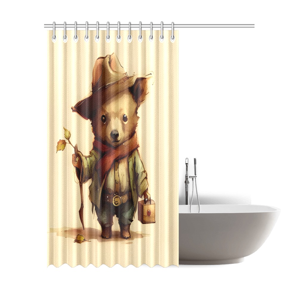 Little Bears 2 Shower Curtain 72"x84"