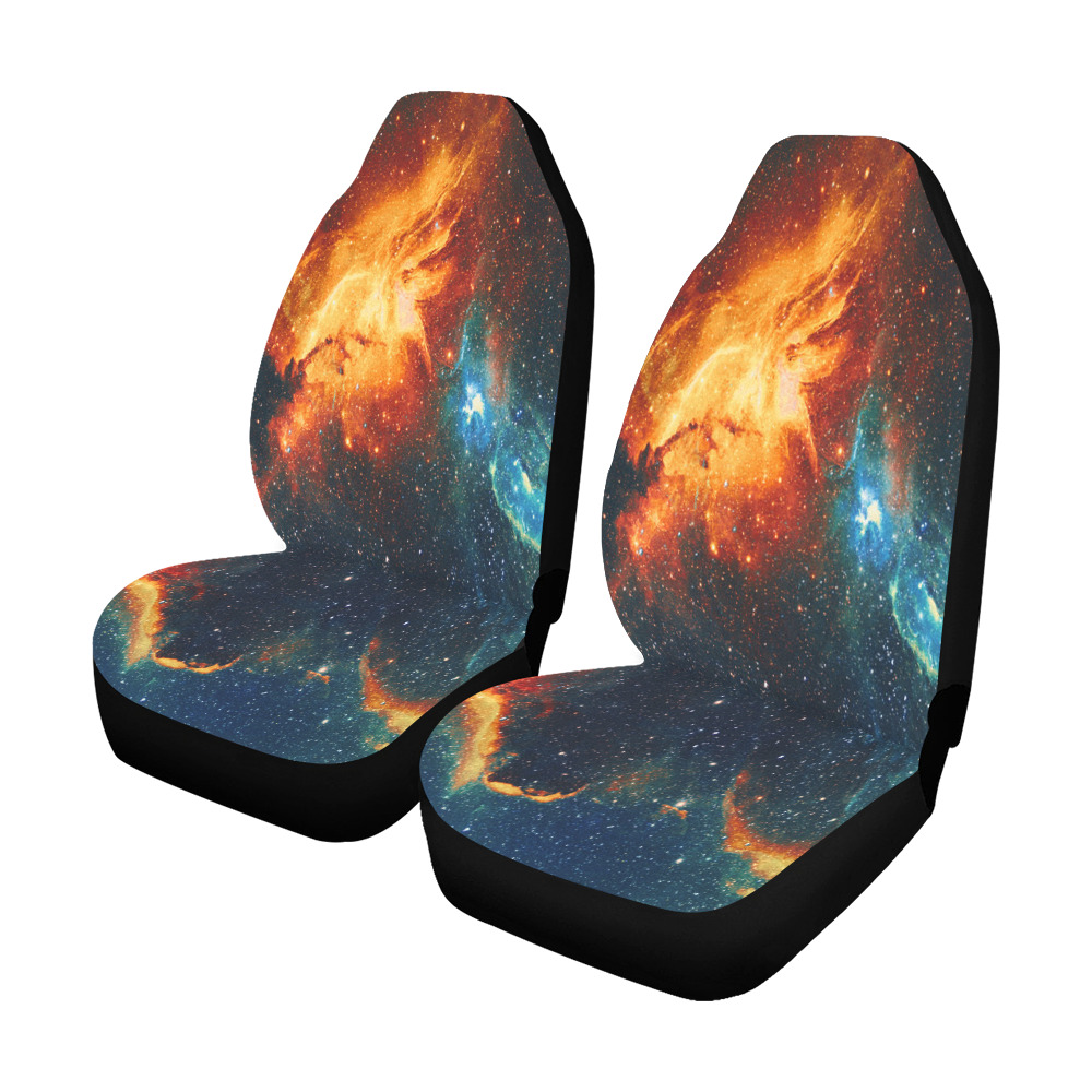 Galaxy_0001_Mystical fantasy deep galaxy space - Interstellar cosmic dust Car Seat Covers (Set of 2)