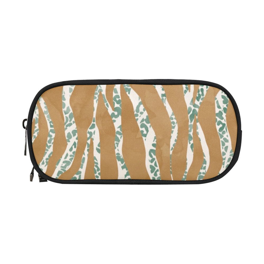 0085-WILD SKIN ANIMAL F Pencil Pouch/Large (Model 1680)