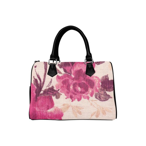 Sac Boston Flower Couture Boston Handbag (Model 1621)