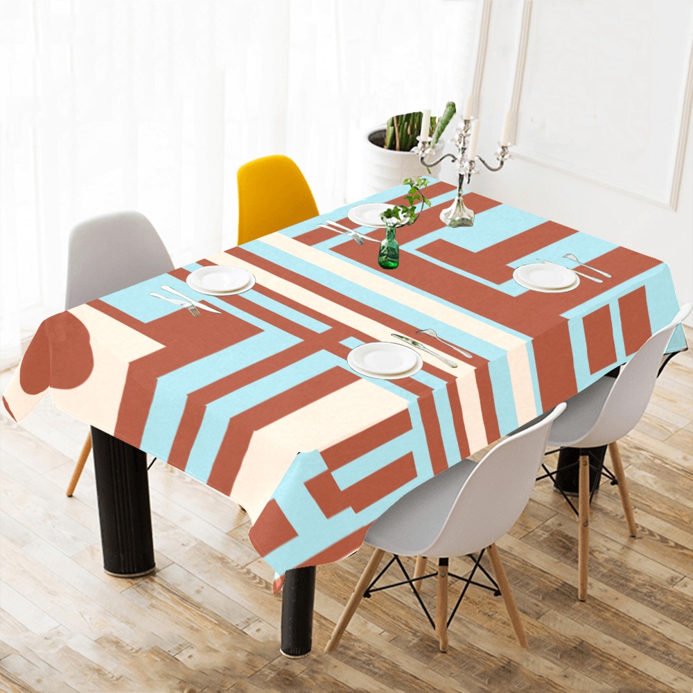Model 1 Cotton Linen Tablecloth 60"x 104"