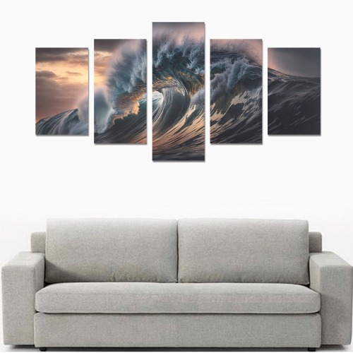 Wave 2 Canvas Print Sets C (No Frame)